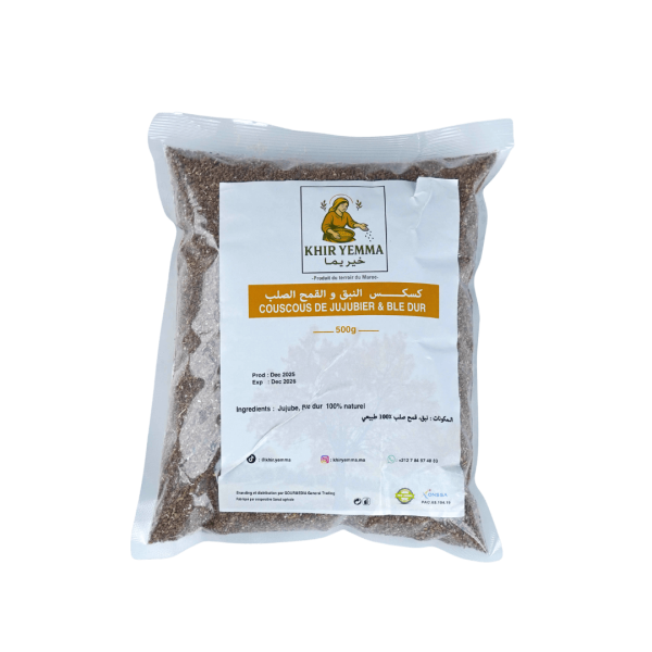 Couscous de jujubier et ble dur