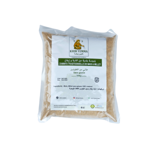Zammita traditionnelle de mais + millet (sans gluten) 500g