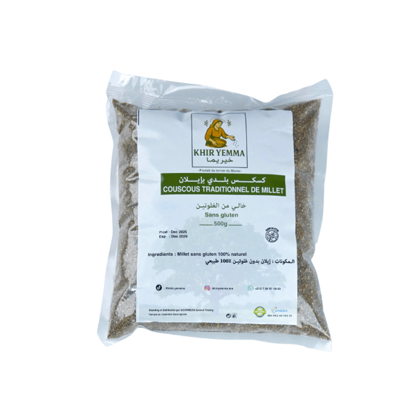 94.png Couscous traditionnel de millet (sans gluten) 500g