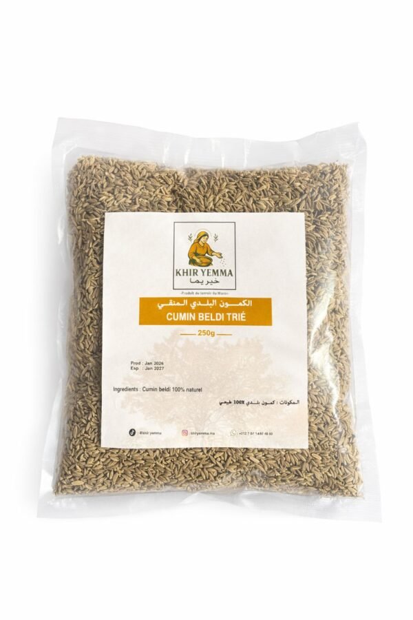 Cumin Beldi trié et lavé