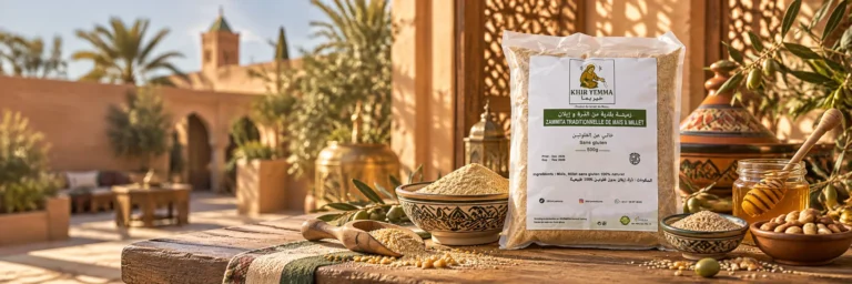 Produits Khir Yemma sur une table marocaine